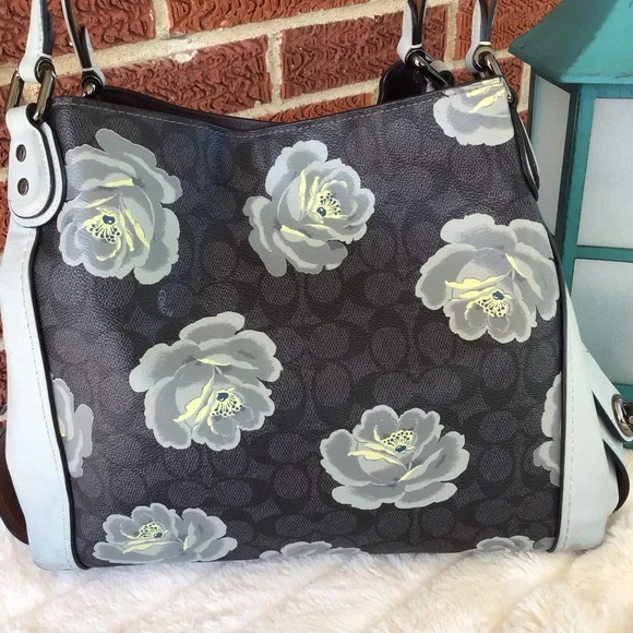 Coach Edie Rose floral shoulder bag - Picture 3 of 16
